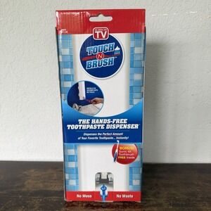 Touch N Brush Hands Free Toothpaste Dispenser As Seen on TV w/Toothbrush